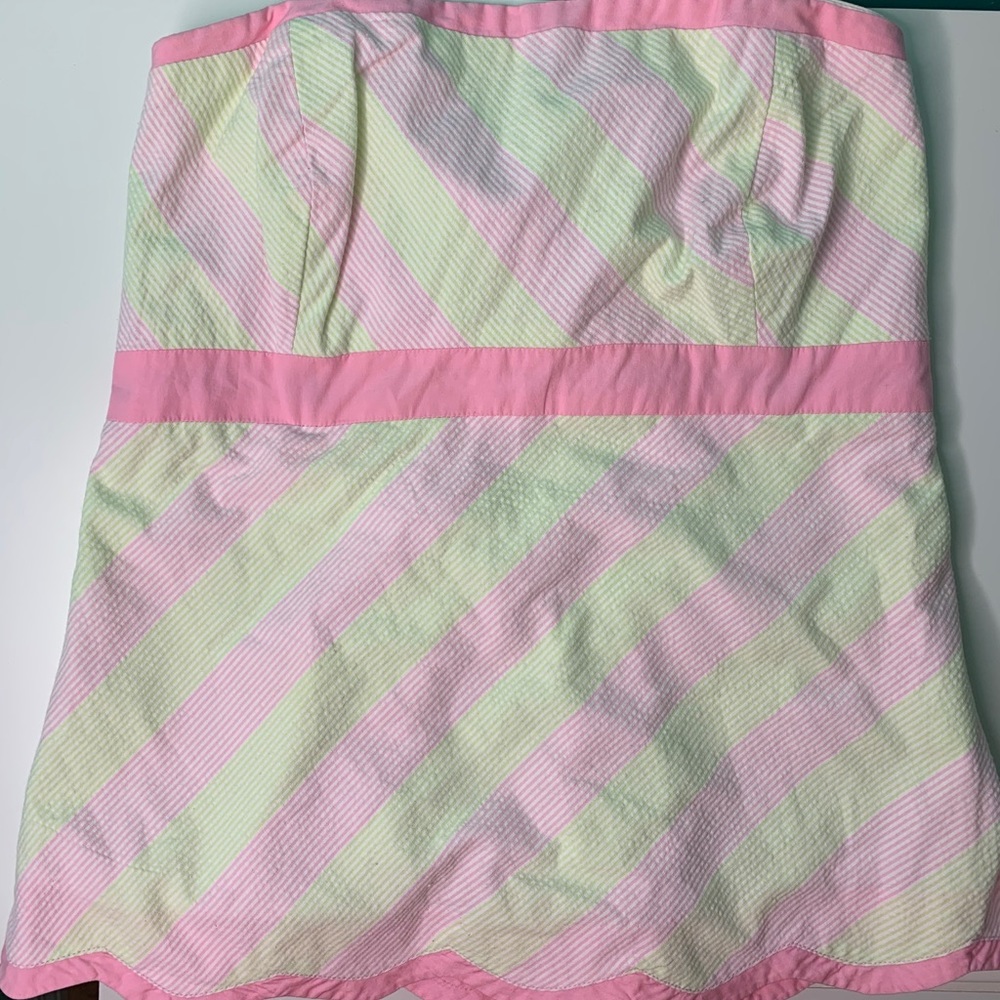 Lilly Pulitzer tube top strapless sleeveless